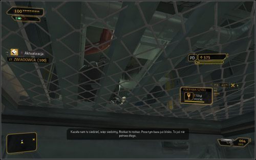 Z pewnością zauważysz też dwóch wartowników w jednym z pomieszczeń (9 na mapie) - (1) Wariant pokojowy - Ucieknij i znajdź swój sprzęt | Deus Ex Bunt Ludzkości - Deus Ex: Bunt Ludzkości - Directors Cut - poradnik do gry