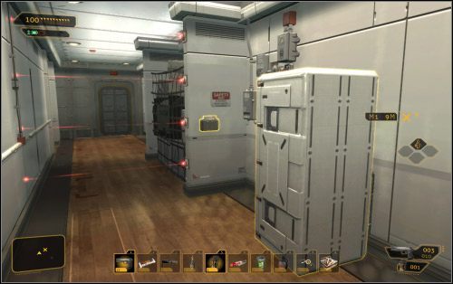 Do głównego centrum komunikacyjnego można przedostać się na dwa sposoby - (2) Wariant pokojowy - Znajdź CIC | Deus Ex Bunt Ludzkości - Deus Ex: Bunt Ludzkości - Directors Cut - poradnik do gry