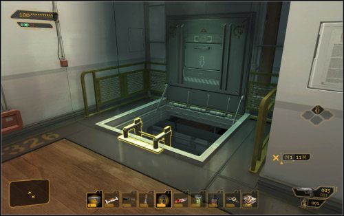 Do pokonania masz łącznie sześć poziomów statku - (3) Wariant pokojowy - Znajdź port wypadowy | Deus Ex Bunt Ludzkości - Deus Ex: Bunt Ludzkości - Directors Cut - poradnik do gry