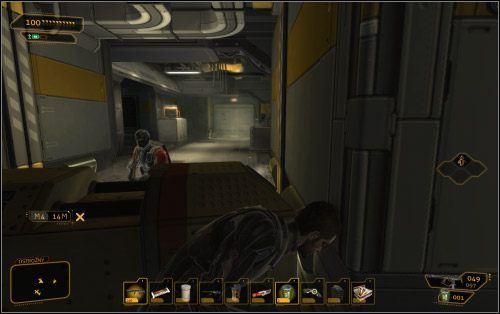 Zanim jednak przejdziemy do konfrontacji z naczelnikiem bazy, omówimy jeszcze standardową drogę dojścia do niego - Wariant pokojowy | Deus Ex Bunt Ludzkości - Deus Ex: Bunt Ludzkości - Directors Cut - poradnik do gry