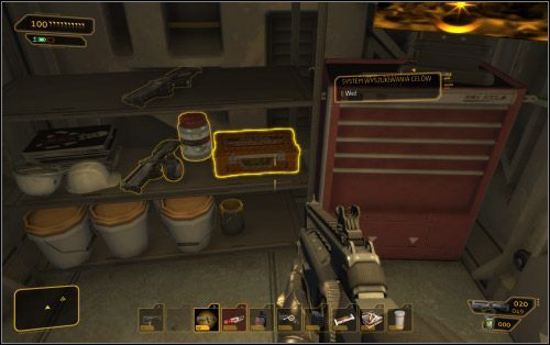 Jeśli chcesz, wybierz się także do wspomnianej kryjówki Quinna - Wariant agresywny | Deus Ex Bunt Ludzkości - Deus Ex: Bunt Ludzkości - Directors Cut - poradnik do gry