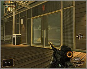 Urządzenie zakłócające możesz wyłączyć na dwa zasadnicze sposoby - (2) Wyłączenie urządzenia zakłócającego | Deus Ex Bunt Ludzkości - Deus Ex: Bunt Ludzkości - Directors Cut - poradnik do gry