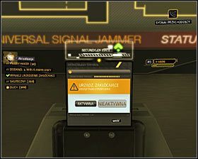 Najważniejsze jest to żeby wejść w interakcję z terminalem sterowania urządzeniem zakłócającym #1 - (2) Wyłączenie urządzenia zakłócającego | Deus Ex Bunt Ludzkości - Deus Ex: Bunt Ludzkości - Directors Cut - poradnik do gry
