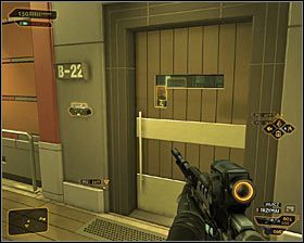 W pomieszczeniu B-21 znajdują się ponadto dwa terminale komputerowe (hasło do jednego z nich to keppler) #1 i możesz dzięki nim między innymi zdobyć nowe hasło - (3) Wariant pokojowy - Odnalezienie Declana Faherty | Deus Ex Bunt Ludzkości - Deus Ex: Bunt Ludzkości - Directors Cut - poradnik do gry