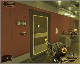 5 - (3) Wariant pokojowy - Odnalezienie Declana Faherty | Deus Ex Bunt Ludzkości - Deus Ex: Bunt Ludzkości - Directors Cut - poradnik do gry