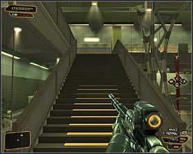 3 - (5) Wariant pokojowy - Odnalezienie Eryka Kossa | Deus Ex Bunt Ludzkości - Deus Ex: Bunt Ludzkości - Directors Cut - poradnik do gry