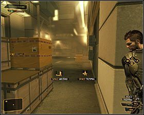 2 - (6) Wariant pokojowy - Wgranie wirusa do komputera ochrony | Bunt Ludzkości - Deus Ex: Bunt Ludzkości - Directors Cut - poradnik do gry