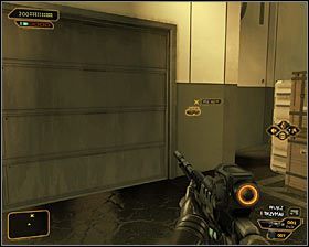 4 - (6) Wariant pokojowy - Wgranie wirusa do komputera ochrony | Bunt Ludzkości - Deus Ex: Bunt Ludzkości - Directors Cut - poradnik do gry