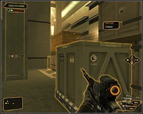 5 - (6) Wariant pokojowy - Wgranie wirusa do komputera ochrony | Bunt Ludzkości - Deus Ex: Bunt Ludzkości - Directors Cut - poradnik do gry