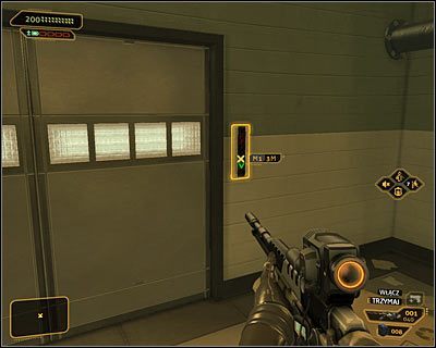 Przed wyruszeniem w dalszą podróż upewnij się, że masz na wyposażeniu co najmniej jedną dobrą broń, a to dlatego, że już za kilka chwil czeka Cię pojedynek z nowym bossem - (7) Dotarcie do podziemnego bunkra | Deus Ex Bunt Ludzkości - Deus Ex: Bunt Ludzkości - Directors Cut - poradnik do gry