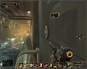 Możesz się tu zachować na dwa sposoby - (1) Przedostanie się do wnętrza stacji | Deus Ex Bunt Ludzkości - Deus Ex: Bunt Ludzkości - Directors Cut - poradnik do gry