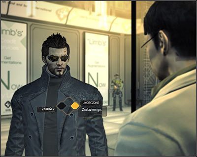 Do doktora Winga musisz powrócić niezależnie od tego czy zaatakowałeś najemników czy pozwoliłeś im w spokoju odejść - Talion A.D. | Questy poboczne | Deus Ex Bunt Ludzkości - Deus Ex: Bunt Ludzkości - Directors Cut - poradnik do gry