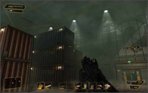 Tubę do wyrzutni (2 na mapie) ulokowano bowiem w niebieskim kontenerze w drugim doku załadunkowym - Szukanie złomu dla Quinna | Questy poboczne | Deus Ex Bunt Ludzkości - Deus Ex: Bunt Ludzkości - Directors Cut - poradnik do gry