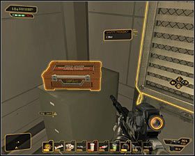 Przejdź przez szyb, który powinien zaprowadzić Cię do sąsiedniego pomieszczenia #1 - Upgradey broni | Deus Ex Bunt Ludzkości - Deus Ex: Bunt Ludzkości - Directors Cut - poradnik do gry