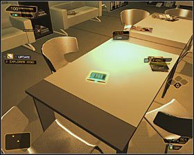 Zlokalizuj tutejszą stołówkę i rozejrzyj się trochę po okolicy, odnajdując drzwi prowadzące do zamkniętego pomieszczenia #1 - Ebooki | Deus Ex Bunt Ludzkości - Deus Ex: Bunt Ludzkości - Directors Cut - poradnik do gry
