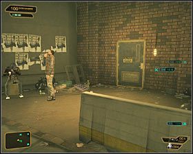 Pierwszy krok do realizacji planu zabójstwa, to pozyskanie broni pozostawionej przez ludzi OMalleya - Płaszcz i szpada (04-06) | Deus Ex Bunt Ludzkości - Deus Ex: Bunt Ludzkości - Directors Cut - poradnik do gry