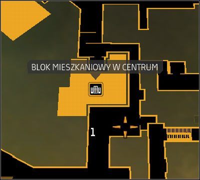 Oznaczenia na mapie: 1 - Zewnętrzna klatka schodowa prowadząca do kryjówki Petard - Płaszcz i szpada (04-06) | Deus Ex Bunt Ludzkości - Deus Ex: Bunt Ludzkości - Directors Cut - poradnik do gry