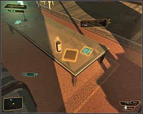 Odmowa wypuszczenia OMalleya zaowocuje natychmiastowym zakończeniem rozmowy i rozpoczęciem walki #1, tak więc lepiej jest wcześniej ogłuszyć policjanta niż na szybko próbować go pokonać - Płaszcz i szpada (07-13) | Deus Ex Bunt Ludzkości - Deus Ex: Bunt Ludzkości - Directors Cut - poradnik do gry