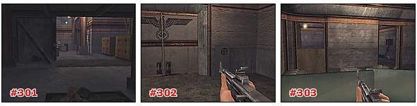 Aktualnie znajdujesz się w długim korytarzu - Misja 6: Część 5 | Medal of Honor Allied Assault - Medal of Honor: Allied Assault - poradnik do gry