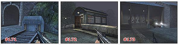 Wróć do widocznej wcześniej, zlokalizowanej na wprost od schodów, ciężarówki [#173] - Misja 4: Część 2 | Medal of Honor Allied Assault - Medal of Honor: Allied Assault - poradnik do gry