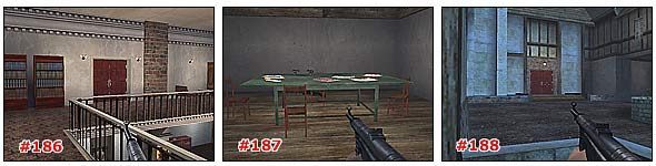 Wróć teraz na sam dół i wejdź w korytarz przy alarmie, który musiałeś wcześniej odbić - Misja 4: Część 3 | Medal of Honor Allied Assault - Medal of Honor: Allied Assault - poradnik do gry