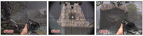 Czas na wymienienie snajperów znajdujących się w okolicy - Misja 5: Część 1 | Medal of Honor Allied Assault - Medal of Honor: Allied Assault - poradnik do gry