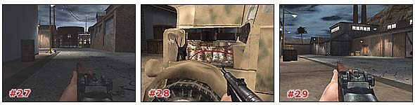 W tym samym budynku znajduje się jeszcze druga ciężarówka - Misja 1: Część 3 | Medal of Honor Allied Assault - Medal of Honor: Allied Assault - poradnik do gry