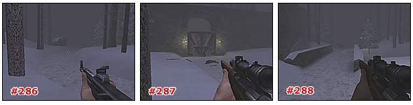 Idź dalej dróżką, w żadnym razie nie skręcając na kolejnych skrzyżowaniach w prawo - Misja 6: Część 4 | Medal of Honor Allied Assault - Medal of Honor: Allied Assault - poradnik do gry