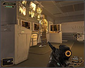 Szyb wentylacyjny zaprowadzi Cię na tyły stróżówki (Security Area) #1 - (8) wariant pokojowy- Dotarcie w pobliże Rdzenia Danych - Poszukiwanie dowodu - Deus Ex Bunt Ludzkości - poradnik akt II - Hengsha