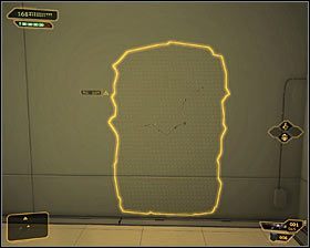 4 - (2) Wariant agresywny- Wydostanie się z zasadzki - Twarzą w twarz z Elizą Cassan - Deus Ex Bunt Ludzkości - poradnik akt III - Kanada, Detroit 2