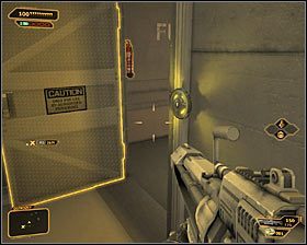 2 - (5) Wariant pokojowy- Wezwanie kolejki linowej - Twarzą w twarz z Elizą Cassan - Deus Ex Bunt Ludzkości - poradnik akt III - Kanada, Detroit 2