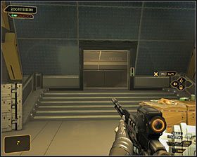 6 - (5) Wariant pokojowy- Wezwanie kolejki linowej - Twarzą w twarz z Elizą Cassan - Deus Ex Bunt Ludzkości - poradnik akt III - Kanada, Detroit 2