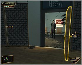 2 - (3) Odbycie rozmowy z Taggartem - W pogoni za Izajaszem Sandovalem - Deus Ex Bunt Ludzkości - poradnik akt III - Kanada, Detroit 2