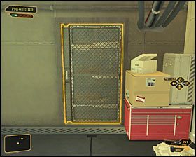 1 - (10) Powrót na lądowisko - W pogoni za Izajaszem Sandovalem - Deus Ex Bunt Ludzkości - poradnik akt III - Kanada, Detroit 2