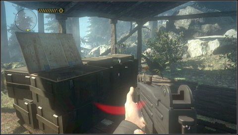 Dostajemy się do kompleksu budynków przed nami - Zjazd kolejką linową - Rozdział 1 - Call of Juarez: The Cartel - Eddie Guerra - poradnik do gry