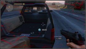 Po drodze możemy odkładać paczkę, aby przeładować, zmienić broń lub wybić większe grupy wrogów - Cysterna - przenoszenie pieniędzy - Rozdział 5 - Call of Juarez: The Cartel - Eddie Guerra - poradnik do gry