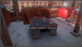 Wychodzimy do części klubu na dachu (z parkietem) i stajemy koło dziewczyny przy barze - Ukryta okazja - Rozdział 7 - Call of Juarez: The Cartel - Eddie Guerra - poradnik do gry