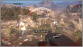 Po zlikwidowaniu wszystkich snajperów ruszamy w drogę na dół - uważamy na wrogów - Droga w dół - Rozdział 11 - Call of Juarez: The Cartel - Eddie Guerra - poradnik do gry