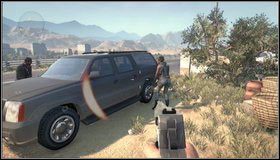 Wykonujemy akcję grupową przy następnych drzwiach - Pościg samochodowy - Rozdział 14 - Call of Juarez: The Cartel - Eddie Guerra - poradnik do gry