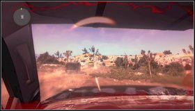 Ścigamy żółty wóz drogą asfaltową [1] i poboczami - Pościg samochodowy - Rozdział 14 - Call of Juarez: The Cartel - Eddie Guerra - poradnik do gry