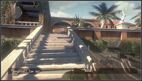 Zanim przejdziemy przez bramę upewniamy się, że po drugiej stronie jest czysto - W drodze do hacjendy - Rozdział 15 - Call of Juarez: The Cartel - Eddie Guerra - poradnik do gry