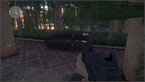 Przedmiot specjalny #6 - gdy wbiegniemy po schodach z powrotem do budynku trafimy do korytarza - Ataki z satelity - Rozdział 15 - Call of Juarez: The Cartel - Eddie Guerra - poradnik do gry