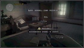 Przedmiot specjalny #4 - w korytarzu trafimy na kolejnych wrogów - kierujemy się na prawo, przez otwarte podwójne drzwi - Przedmioty specjalne - Rozdział 15 - Call of Juarez: The Cartel - Eddie Guerra - poradnik do gry