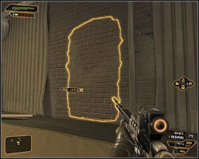 Aktualny cel Twojej wędrówki to magazyn z narzędziami - (4) Wariant agresywny- Zabranie paczki z magazynu z narzędziami - Rejs na gapę - Deus Ex Bunt Ludzkości - poradnik akt IV - Hengsha 2, Singapur, Panchaja, zakończenia