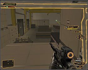 Jeżeli wybrałeś przeprawę przez szyby wentylacyjne #1, to po dotarciu do wyjścia #2 znajdziesz się w południowej części magazynu - (6) Wariant pokojowy- Dotarcie do biura administratora Wanga - Rejs na gapę - Deus Ex Bunt Ludzkości - poradnik akt IV - Hengsha 2, Singapur, Panchaja, zakończenia