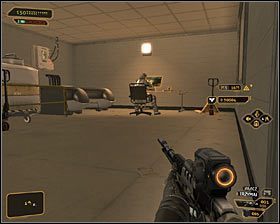 7 - (6) Wariant pokojowy- Dotarcie do biura administratora Wanga - Rejs na gapę - Deus Ex Bunt Ludzkości - poradnik akt IV - Hengsha 2, Singapur, Panchaja, zakończenia