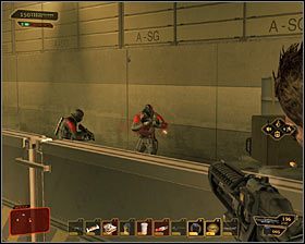 1 - (1) Wariant agresywny- Dotarcie do głównego placu - Na ratunek Megan i jej zespołowi - Deus Ex Bunt Ludzkości - poradnik akt IV - Hengsha 2, Singapur, Panchaja, zakończenia