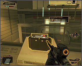 Na sam koniec odszukaj drabinkę #1, która prowadzi do górnego panelu kontrolnego - (2) Wyłączenie urządzenia zakłócającego - Na ratunek Megan i jej zespołowi - Deus Ex Bunt Ludzkości - poradnik akt IV - Hengsha 2, Singapur, Panchaja, zakończenia