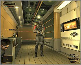 Cel Twojej wędrówki to drzwi prowadzące do pomieszczenia G-33, które zlokalizowane są w północno-zachodniej części tego piętra #1 - (5) Wariant pokojowy- Odnalezienie Eryka Kossa - Na ratunek Megan i jej zespołowi - Deus Ex Bunt Ludzkości - poradnik akt IV - Hengsha 2, Singapur, Panchaja, zakończenia