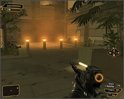 W celu dotarcia do miejsca wgrania wirusa musisz wyjść z aktualnie eksplorowanego budynku (zakładam, że jest to laboratorium Micro-Gen Lab), najlepiej tą samą drogą - (6) Wariant agresywny- Wgranie wirusa do komputera ochrony - Na ratunek Megan i jej zespołowi - Deus Ex Bunt Ludzkości - poradnik akt IV - Hengsha 2, Singapur, Panchaja, zakończenia